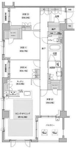 間取図(平面図)