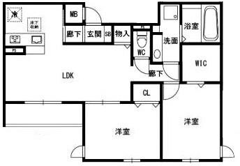 間取図(平面図)