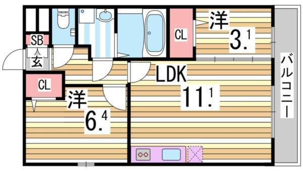 間取図(平面図)
