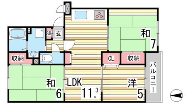 間取図(平面図)