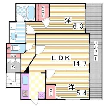 間取図(平面図)