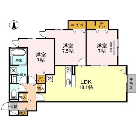 間取図(平面図)