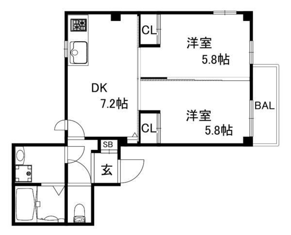 間取図(平面図)