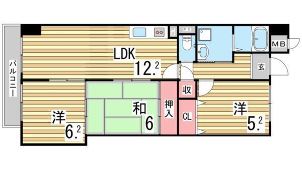間取図(平面図)
