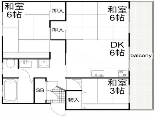 間取図(平面図)