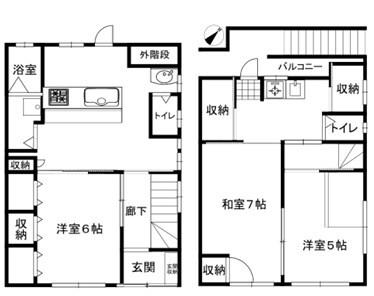 間取図(平面図)
