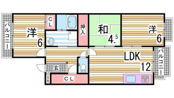 間取図(平面図)