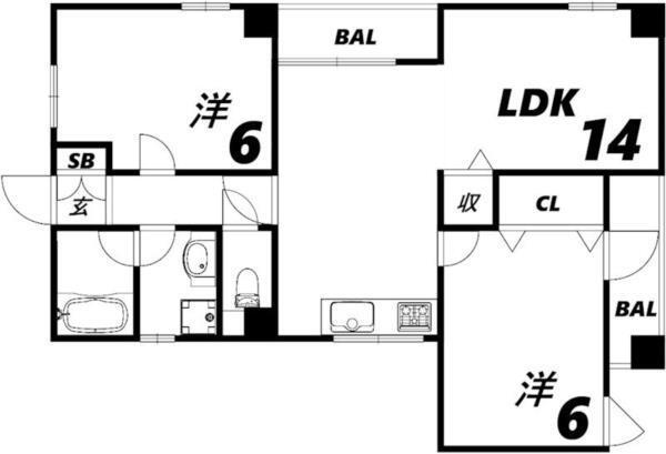 間取図(平面図)