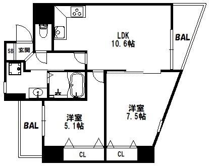 間取図(平面図)