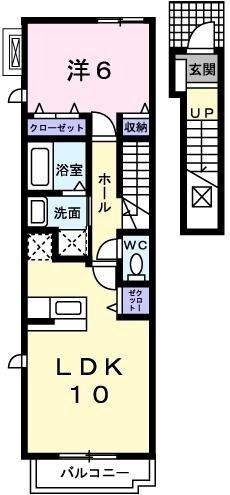 フランカルム 間取り図画像
