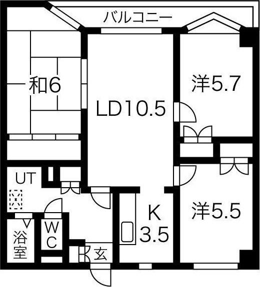 間取図(平面図)