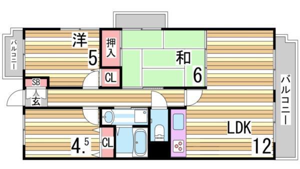 間取図(平面図)