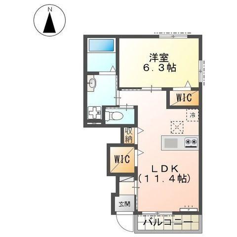 mille euphoria 間取り図画像
