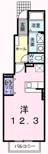 シルバーライニングA 間取り図画像