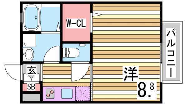 リヴェール・アビタシオン 間取り図画像