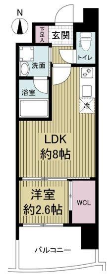 セレニテ神戸元町プリエ 間取り図画像