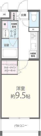 ビジュ　ドゥ・メール 間取り図画像