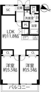 間取図(平面図)