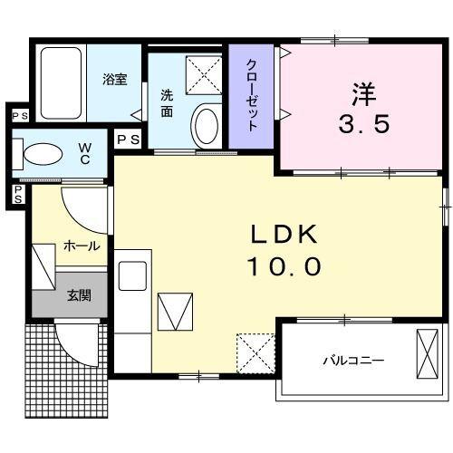 カレンデュラ 間取り図画像