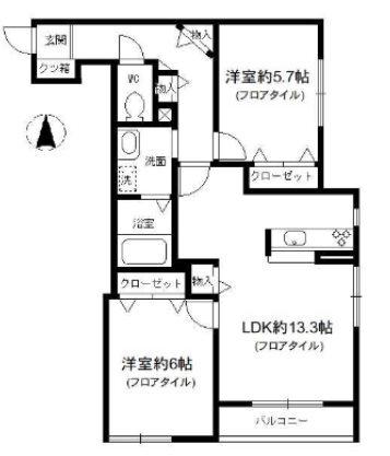 間取図(平面図)