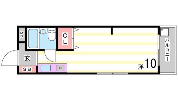 ワコーレ篠原中町 間取り図画像