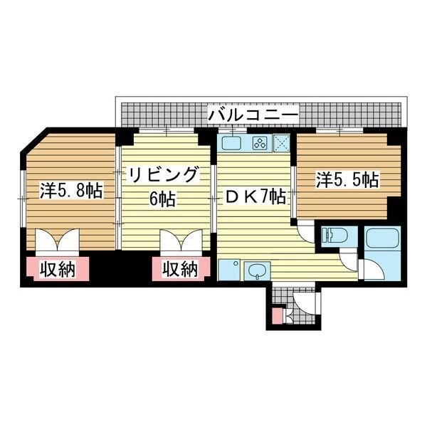 シャトレイユ 間取り図画像