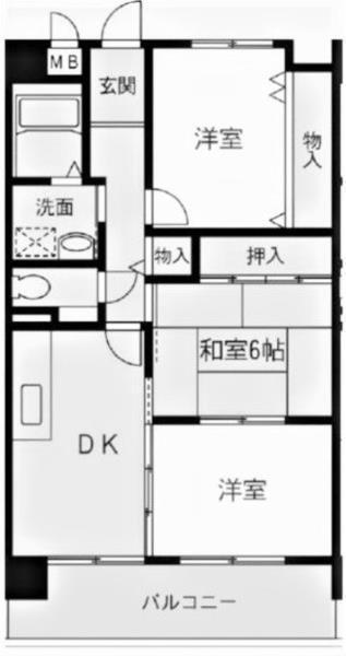 スクェア・ヴィレッジ 間取り図画像
