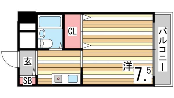 ワコーレ甲南 間取り図画像