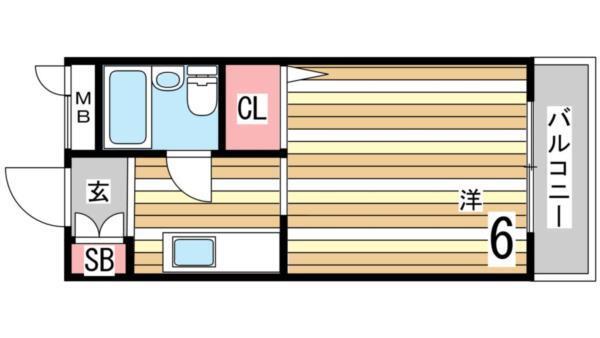 リアライズ摂津本山 間取り図画像