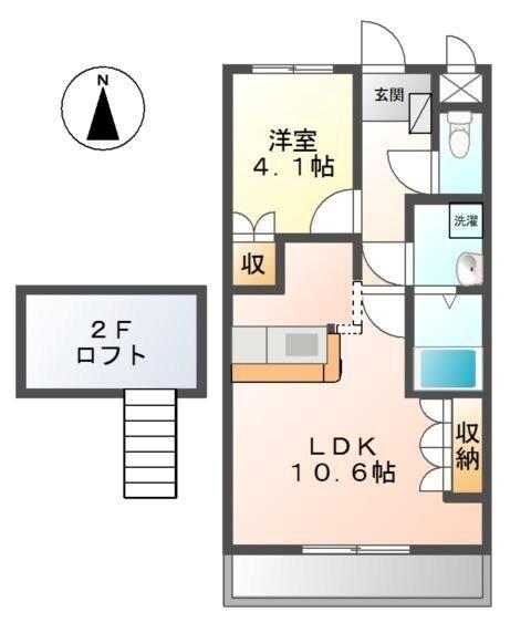 Emeraude 間取り図画像