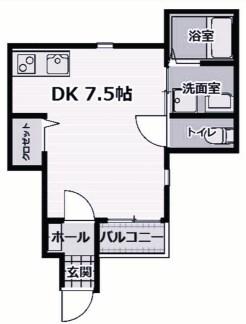 エターナルシー大観町 間取り図画像
