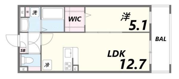 エクレシオ正木 間取り図画像