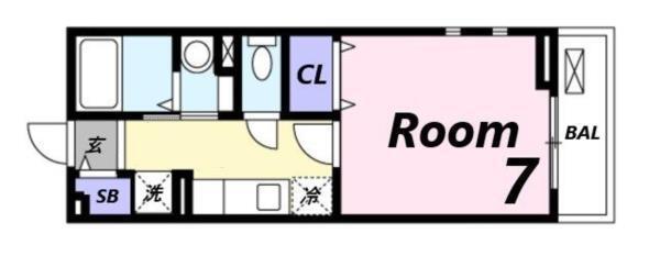 メゾンエイト 間取り図画像