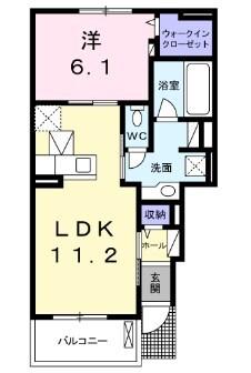 Kibou　S 間取り図画像