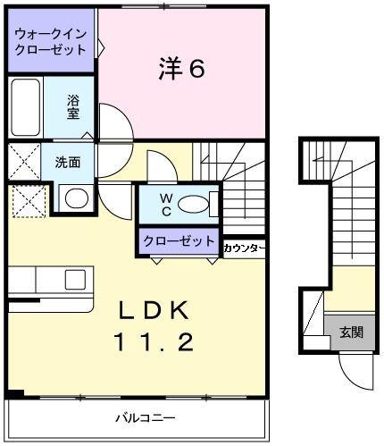 ビサイド・シーII 間取り図画像