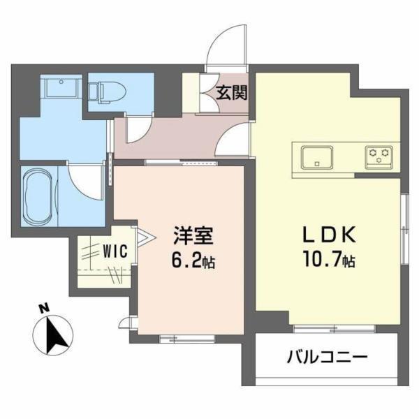 シャーメゾン　グレース　忍町 間取り図画像