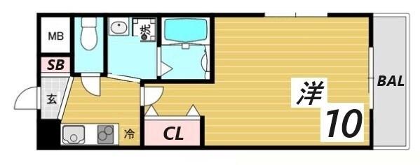 リアライズ神戸SOUTH 間取り図画像