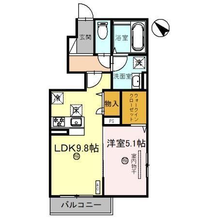 メルヴェーユ相生 間取り図画像