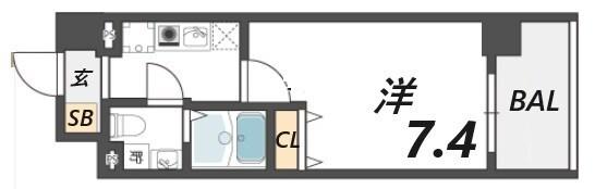 ベルトピア門口 間取り図画像