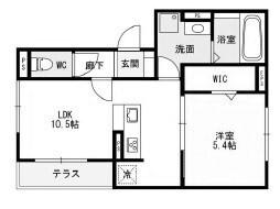 LES ENS FAMIIAUX M 間取り図画像