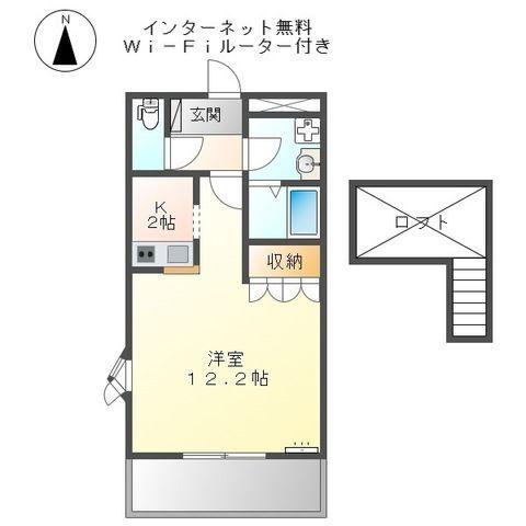 アシュランス 間取り図画像