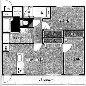 ビューティフルライフ 間取り図画像