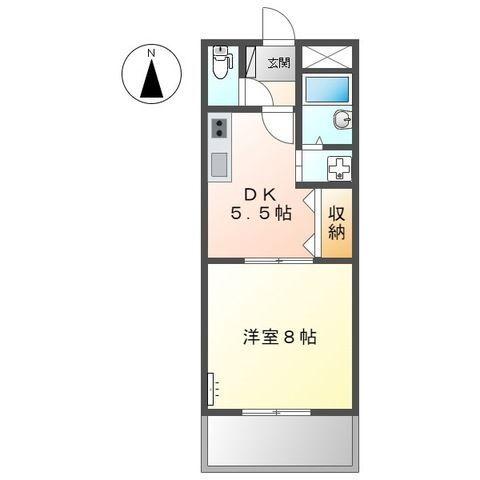 ラフィーヌ上野田 間取り図画像