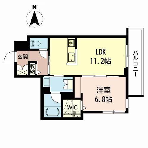 Casa noble 間取り図画像