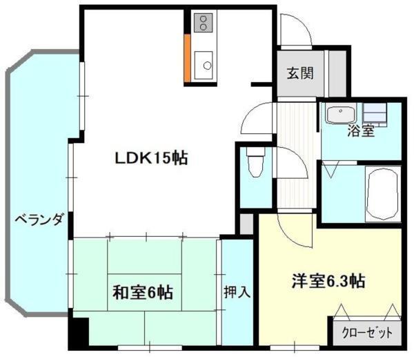 ラシャンス広畑 間取り図画像