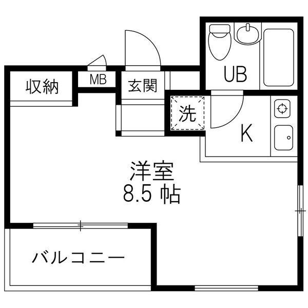 レジデンシア甲子園口 間取り図画像