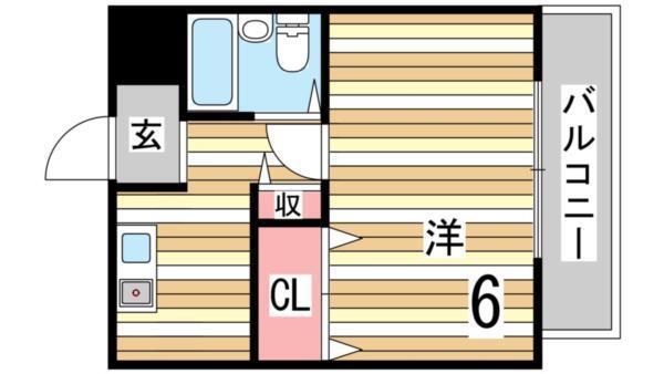 ドムールコスモス魚崎南 間取り図画像