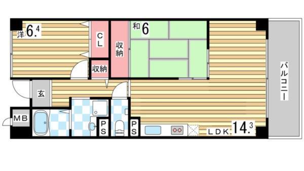 間取図(平面図)