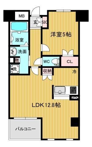 リアライズ呉服町 間取り図画像