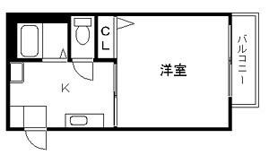 ブロスハイツ住吉本町 間取り図画像